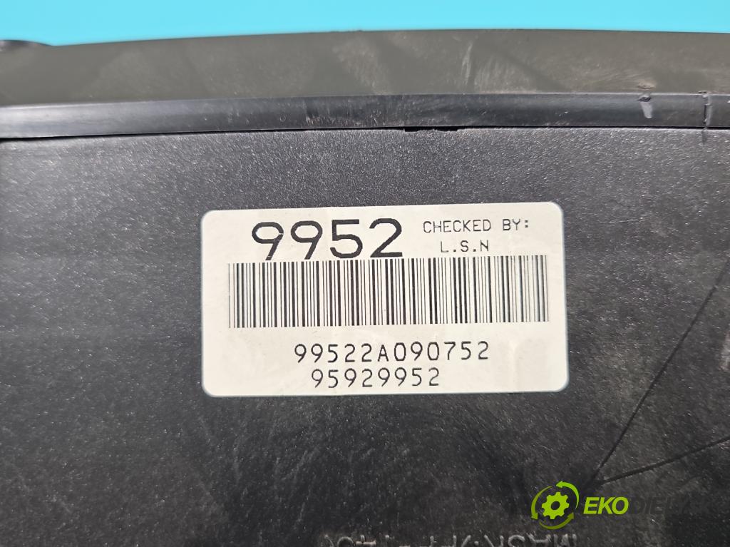 Chevrolet Captiva 2.2 VCDI 184hp automatic 135 kW 2231 cm3 5- prístrojovka/ budíky 95929952 (Prístrojová doska)