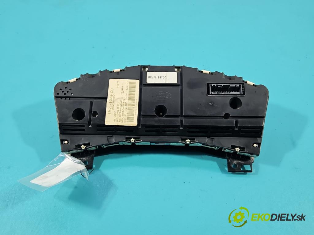 Ford S-max I 2006-2015 2.0 tdci 116 HP manual 85 kW 1997 cm3 5- prístrojovka/ budíky 8M2T-10849-CC (Prístrojová doska)