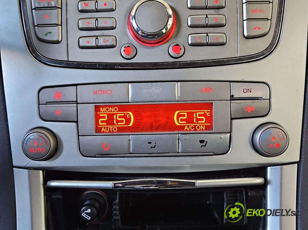 Ford S-max I 2006-2015 2.0 tdci 116 hp manual 85 kW 1997 cm3 5- palubní deska panel topení 7S7T-18C612-AH