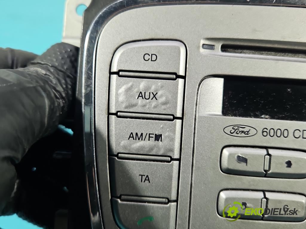 Ford S-max I 2006-2015 2.0 tdci 116 HP manual 85 kW 1997 cm3 5- Radio originál 8S7T-18C815-AA