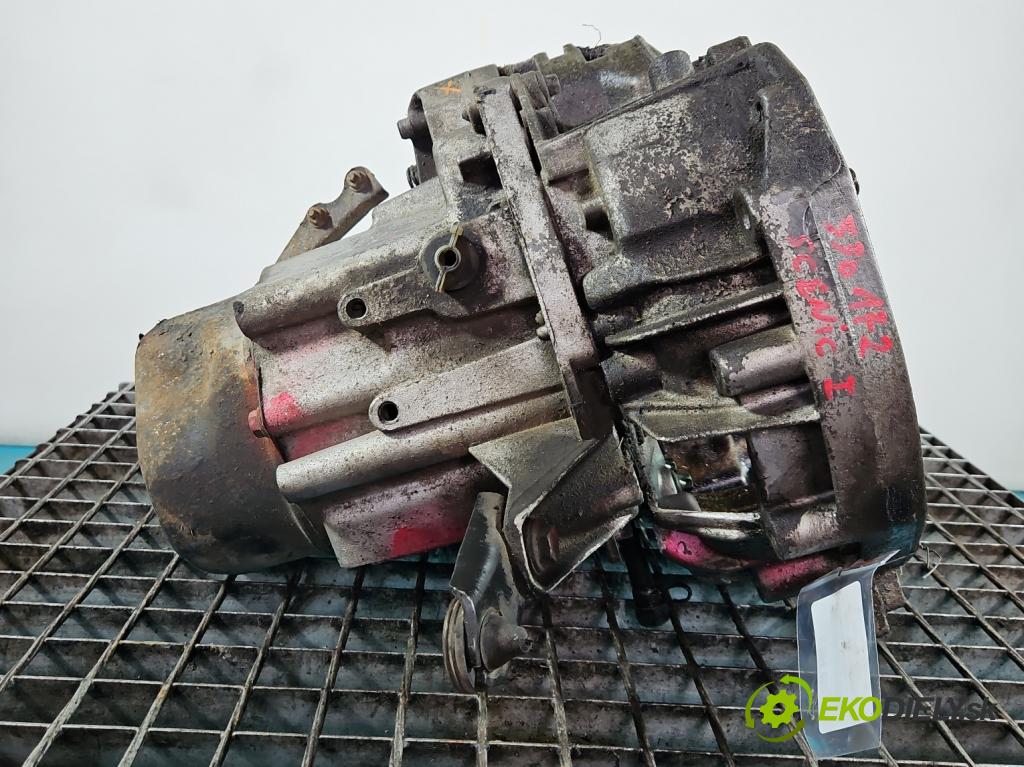 Renault Scenic I 1996-2003 1.9 dci 102 hp manual 75 kW 1870 cm3 5- převodovka stupňová manual JC5S080