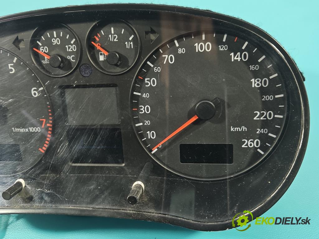 Audi A3 8L 1996-2003 1.8 20V 125 HP manual 92 kW 1781 cm3 3- prístrojovka/ budíky 8L0920900N (Prístrojová doska)