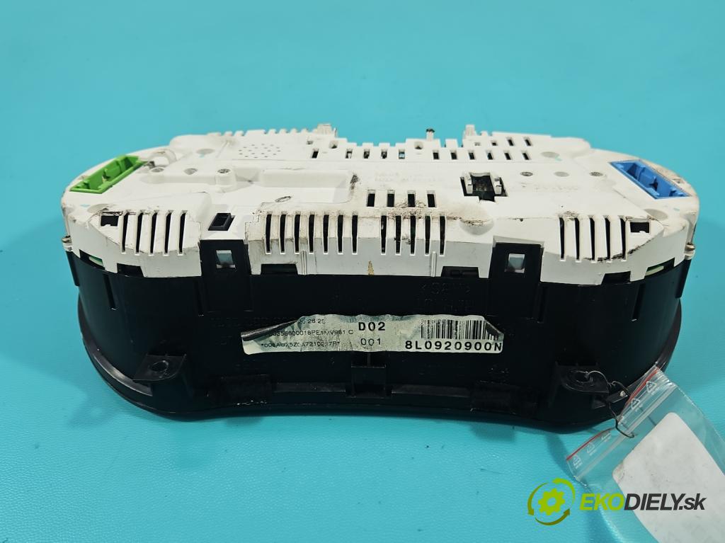 Audi A3 8L 1996-2003 1.8 20V 125 HP manual 92 kW 1781 cm3 3- prístrojovka/ budíky 8L0920900N (Prístrojová doska)