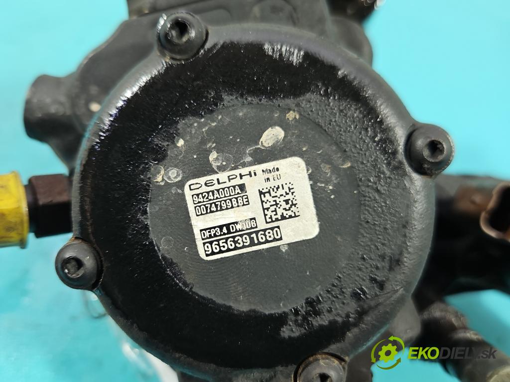 Citroen C5 II 2008-2017 2.0 hdi 136 HP manual 100 kW 1997 cm3 5- čerpadlo vstrekovacia 9656391680 (Vstrekovacie čerpadlo)