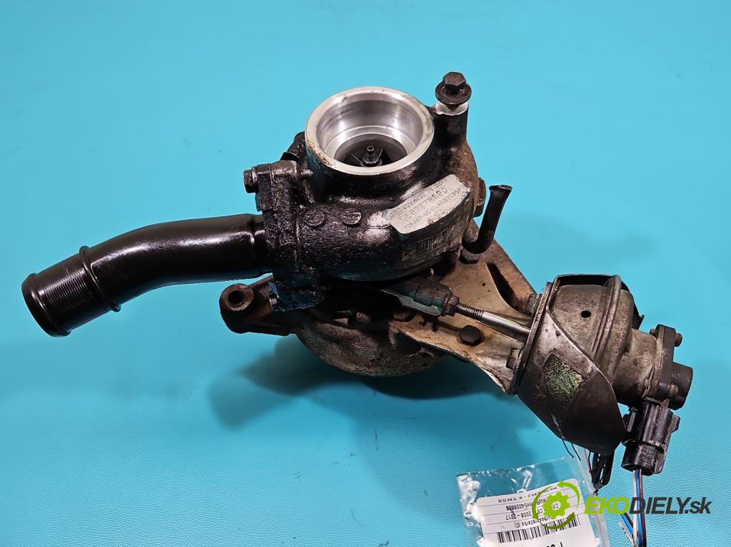 Citroen C5 II 2008-2017 2.0 hdi 136hp manual 100 kW 1997 cm3 5- Turbodmychadlo 756047-5 (Kompletní turbodmychadlo)