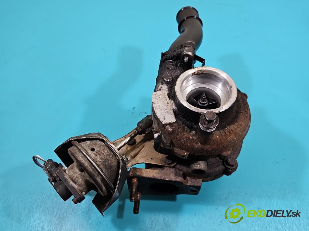 Citroen C5 II 2008-2017 2.0 hdi 136hp manual 100 kW 1997 cm3 5- Turbodmychadlo 756047-5 (Kompletní turbodmychadlo)