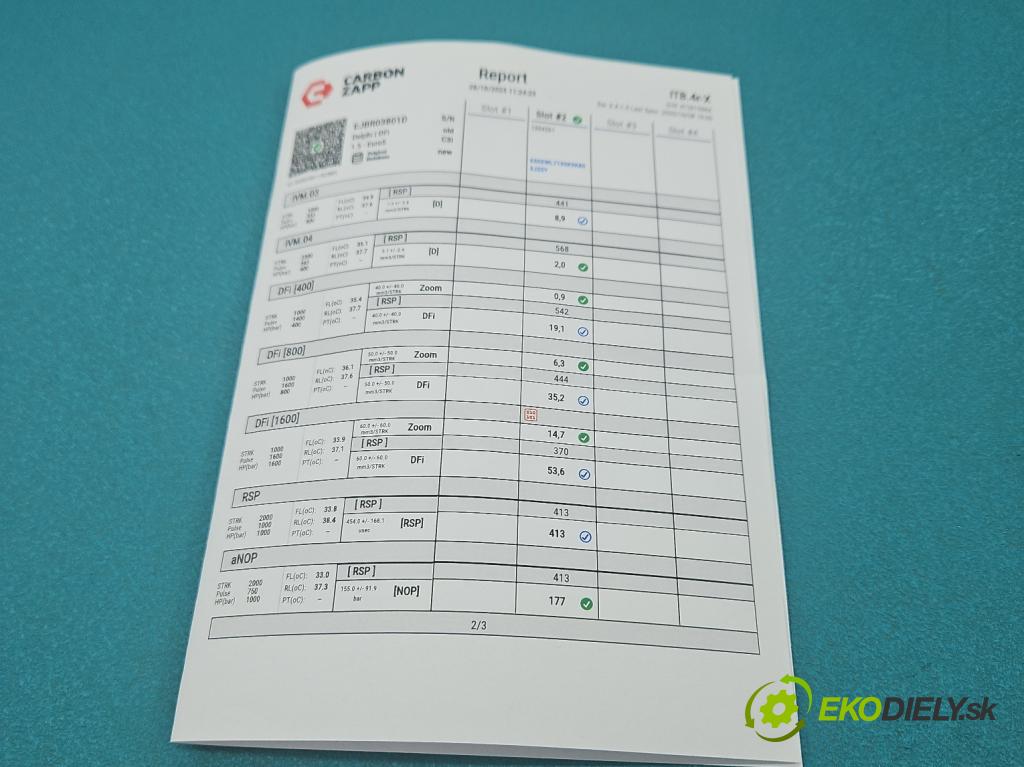 Citroen C5 II 2008-2017 2.0 hdi 136 HP manual 100 kW 1997 cm3 5- vstrek EJBR03801D (Vstrekovač paliva)