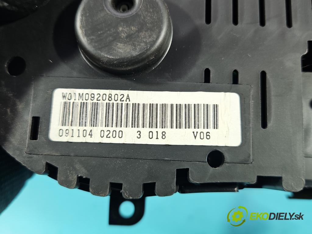 Seat Leon I 1999-2005 1.6 16V 105 HP manual 77 kW 1598 cm3 5- prístrojovka/ budíky 1M0920802A (Prístrojová doska)