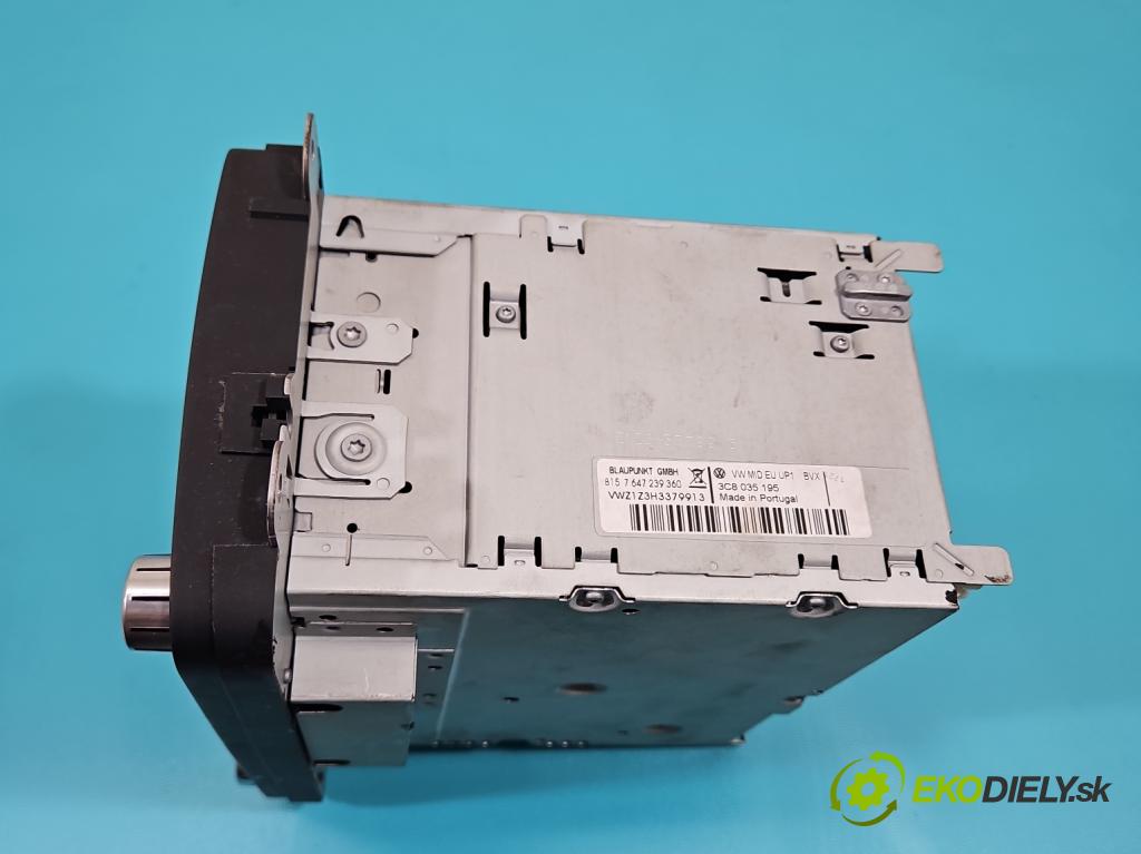 Vw Passat B6 2005-2010 2.0 tdi 170 HP automatic 125 kW 1968 cm3 5- Radio originál 3C8035195