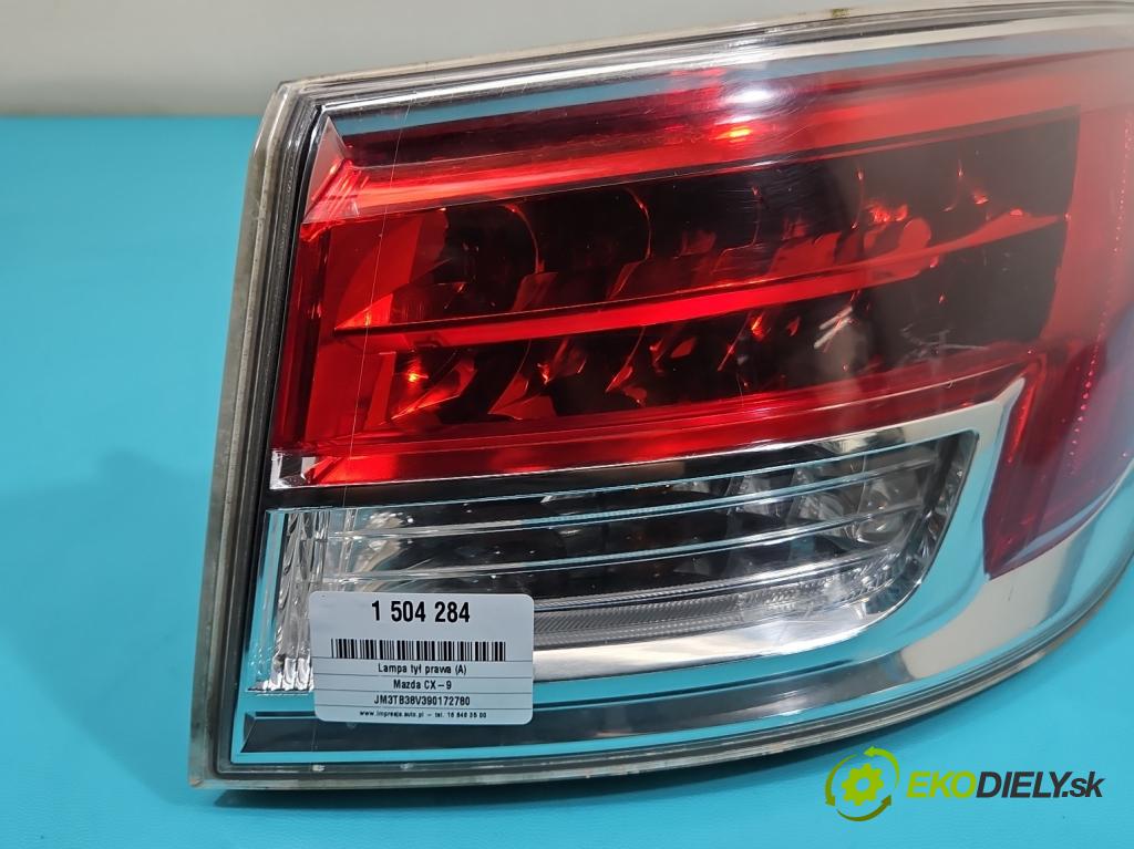 Mazda CX-9 3.7 V6 273KM: automatic 201 kW 3726 cm3 5- svetlo / reflektor zadné pravé  (Kľučka dverí ostatné)