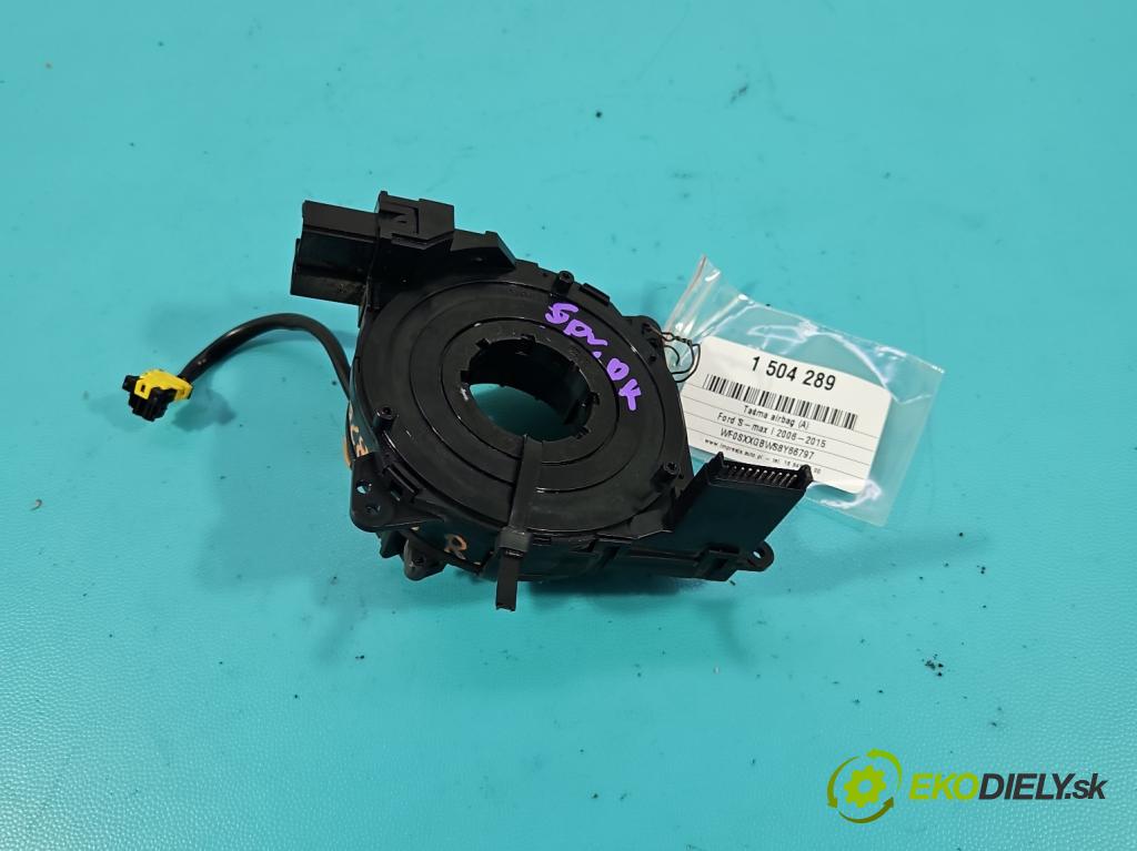 Ford S-max I 2006-2015 2.0 tdci 116 hp manual 85 kW 1997 cm3 5- Páska: airbag 6G9T-14A664-BE (Airbag)