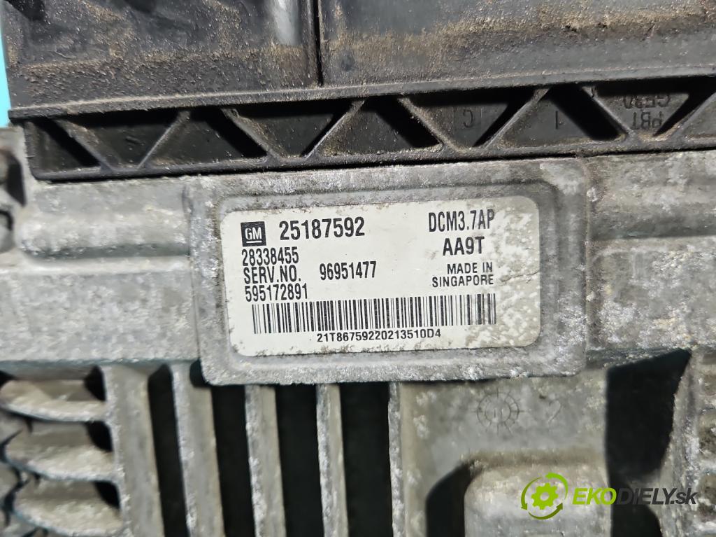 Chevrolet Captiva 2.2 VCDI 184 hp automatic 135 kW 2231 cm3 5- řídící jednotka motoru 25187592