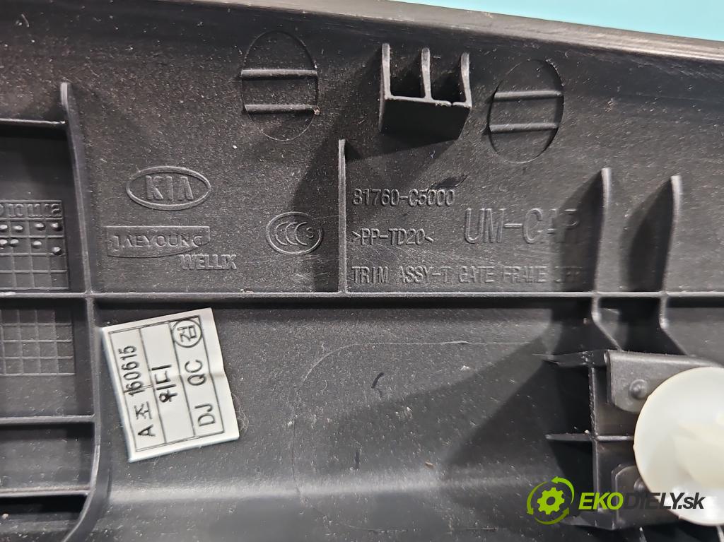 Kia Sorento III 2014-2020 2.0 crdi 185 hp automatic 136 kW 1999 cm3 5- kryt plastová 81760-C5000