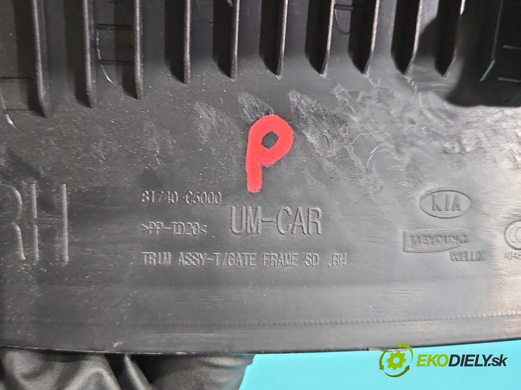 Kia Sorento III 2014-2020 2.0 crdi 185 hp automatic 136 kW 1999 cm3 5- kryt plastová 81740-C5000