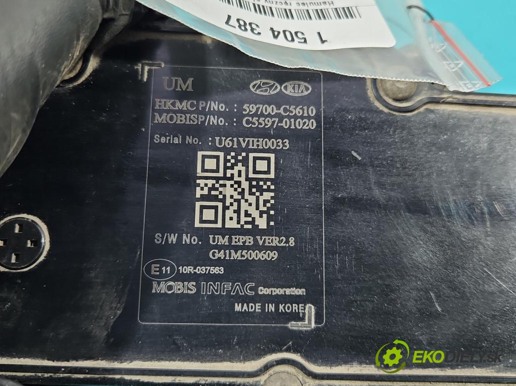 Kia Sorento III 2014-2020 2.0 crdi 185 HP automatic 136 kW 1999 cm3 5- Brzda manuál: elektrický: 59700-C5610 (Ručná brzda)