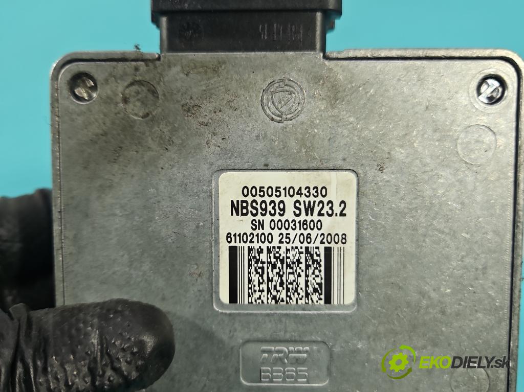 Alfa romeo 159 1.9 jtd 120 hp manual 88 kW 1910 cm3 5- Blokada: řízení: 00505104330 (Řízení ostatní)