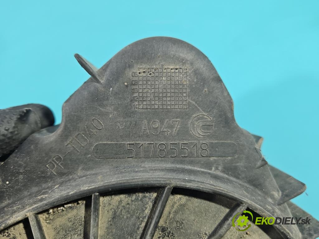 Alfa romeo 159 1.9 jtd 120 HP manual 88 kW 1910 cm3 5- obal filtra vzduchu 51785518 (Obal vzduchového filtra)