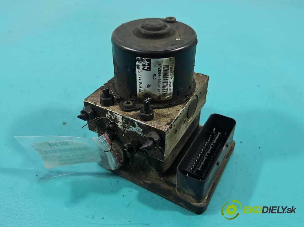 Audi A3 8L 1996-2003 1.8 20V 125 HP manual 92 kW 1781 cm3 3- čerpadlo abs 1J0614117E (Pumpa ABS)