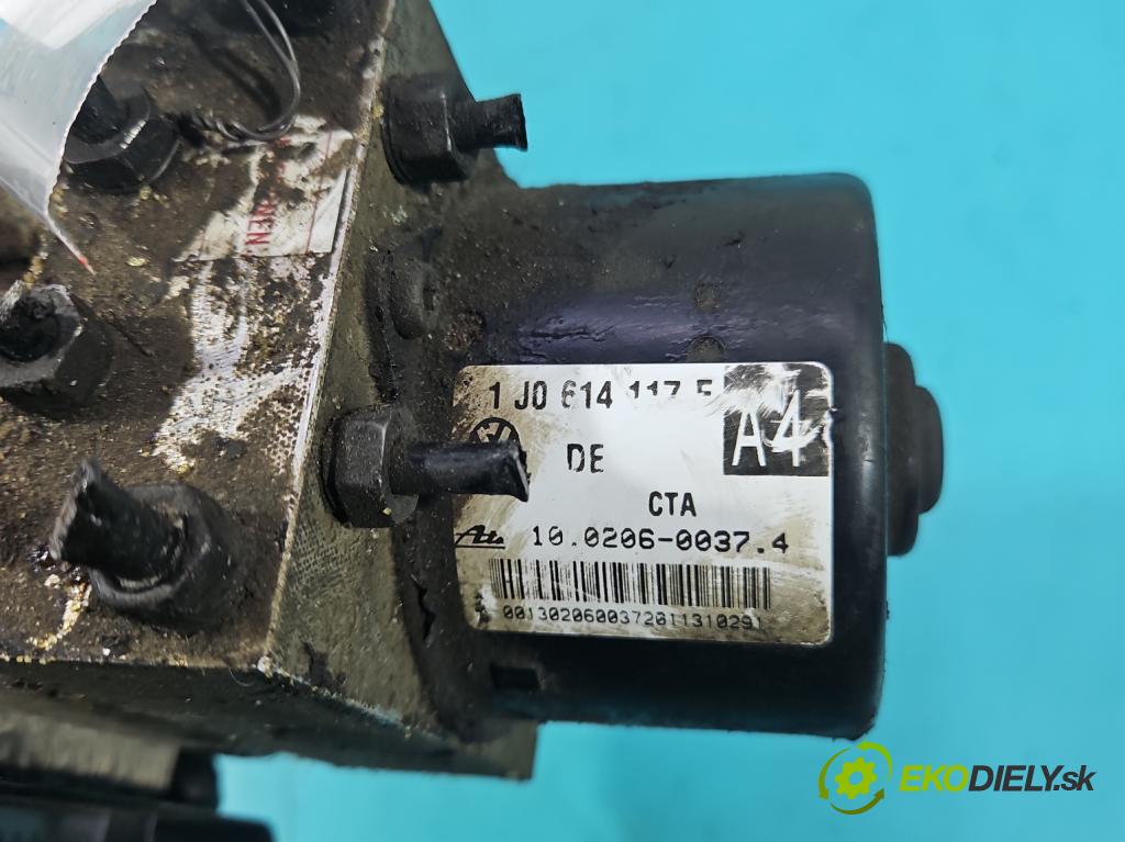 Audi A3 8L 1996-2003 1.8 20V 125 HP manual 92 kW 1781 cm3 3- čerpadlo abs 1J0614117E (Pumpa ABS)