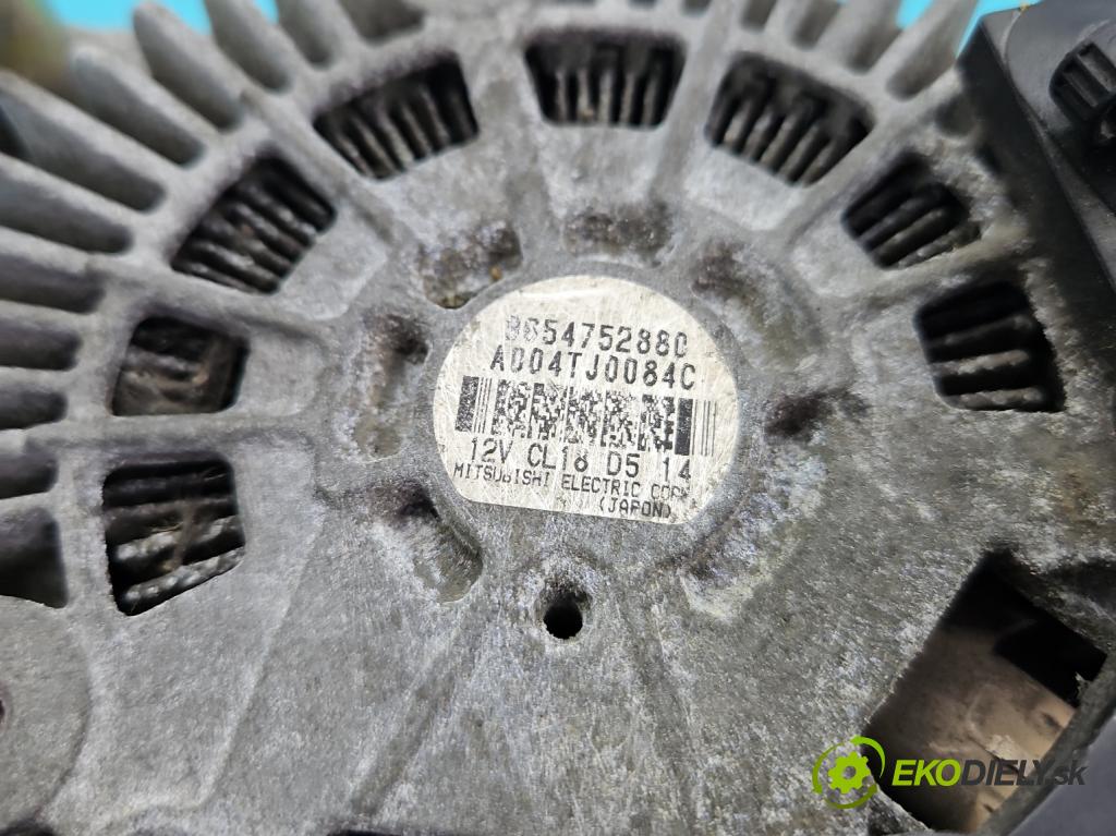 Peugeot 407 2.0 hdi 136 HP manual 100 kW 1997 cm3 4- Alternator 9654752880 (Alternátor)