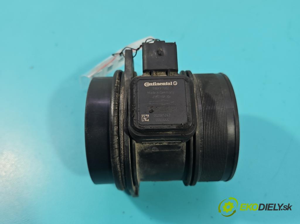 Peugeot 407 2.0 hdi 136 HP manual 100 kW 1997 cm3 4- průtokoměr: 5WK97002 (Váha vzduchu)