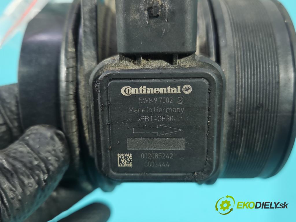 Peugeot 407 2.0 hdi 136 HP manual 100 kW 1997 cm3 4- průtokoměr: 5WK97002 (Váha vzduchu)