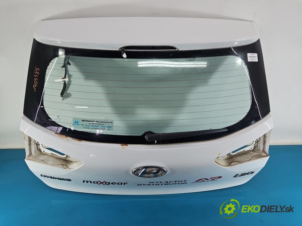 Hyundai i20 II 2014 -2020 1.2 16V 84KM manual 61,8 kW 1248 cm3 5- zadní kufrové dveře  (Zadní kapota (kufr))