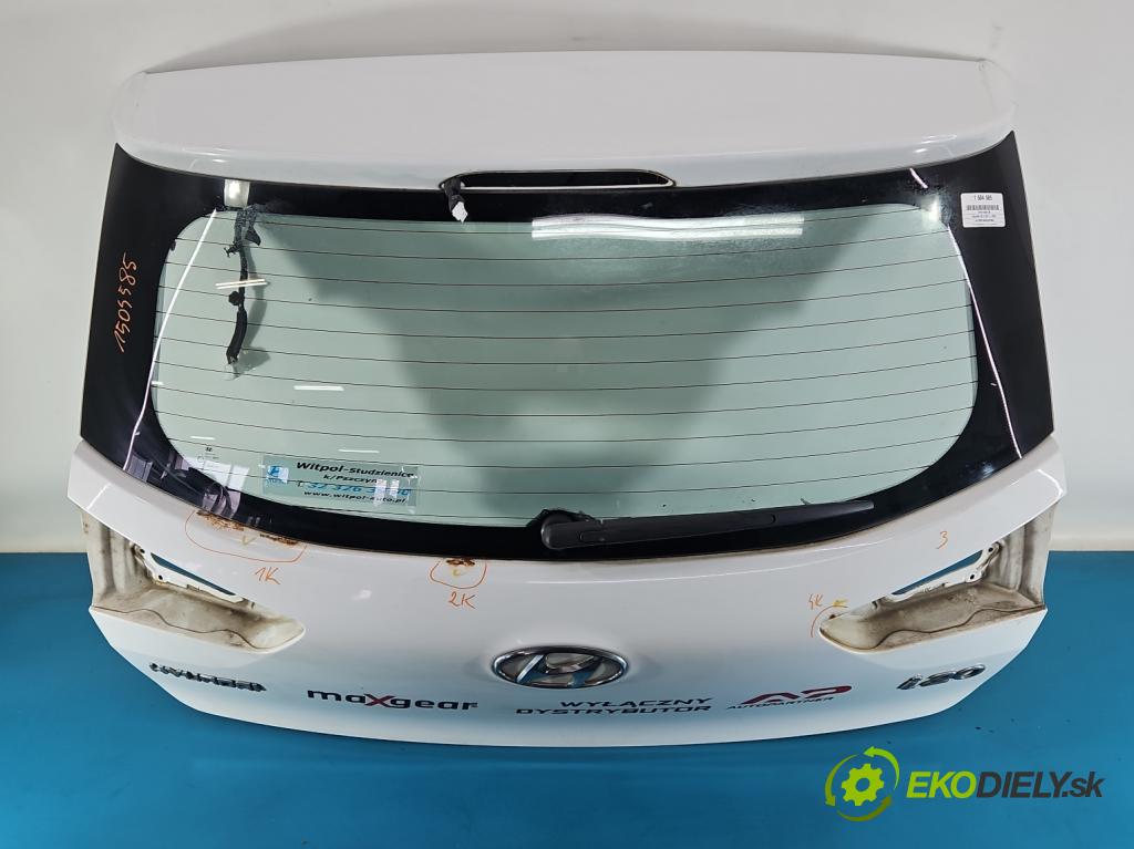 Hyundai i20 II 2014 -2020 1.2 16V 84KM manual 61,8 kW 1248 cm3 5- zadní kufrové dveře  (Zadní kapota (kufr))