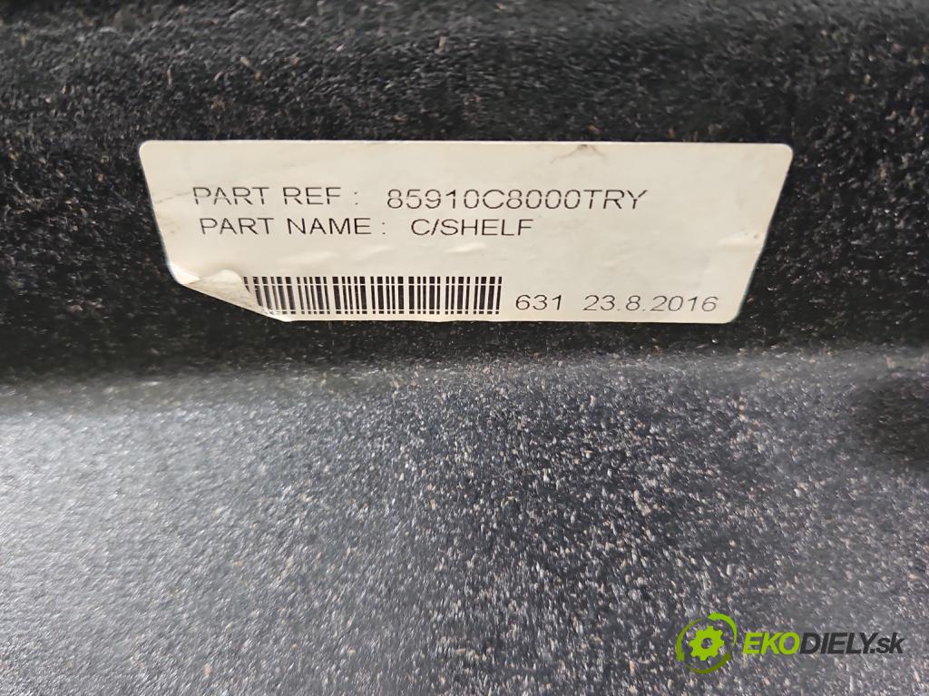 Hyundai i20 II 2014 -2020 1.2 16V 84KM manual 61,8 kW 1248 cm3 5- zadná  (Pláto kufra)