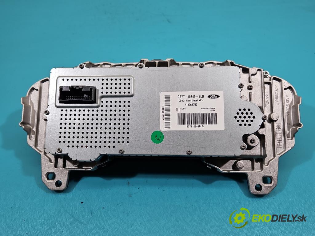 Ford Mondeo Mk5 2014-2022 2.0 tdci 179KM automatic 132 kW 1997 cm3 5- prístrojovka/ budíky GS7T-10849-BLD (Prístrojová doska)