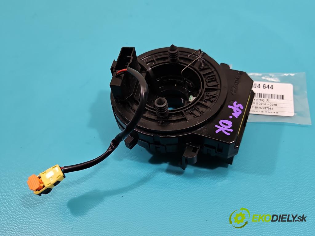 Hyundai i20 II 2014 -2020 1.2 16V 84KM manual 61,8 kW 1248 cm3 5- Páska: airbag  (Airbag)