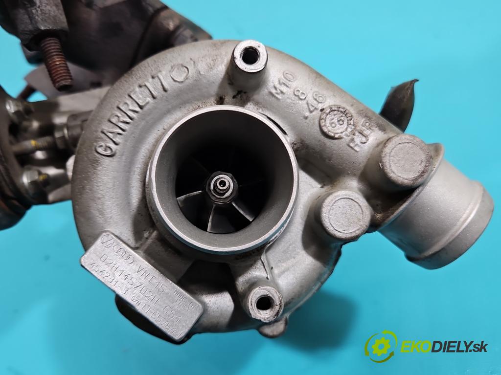 Audi A4 B6 2000-2004 1.9 tdi 101 hp manual 74 kW 1896 cm3 4- Turbodmychadlo 454231-3 (Kompletní turbodmychadlo)