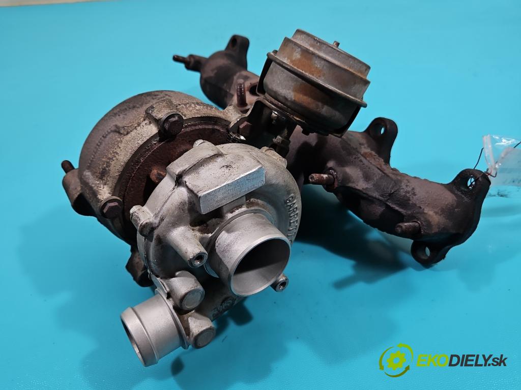 Audi A4 B6 2000-2004 1.9 tdi 101 hp manual 74 kW 1896 cm3 4- Turbodmychadlo 454231-3 (Kompletní turbodmychadlo)