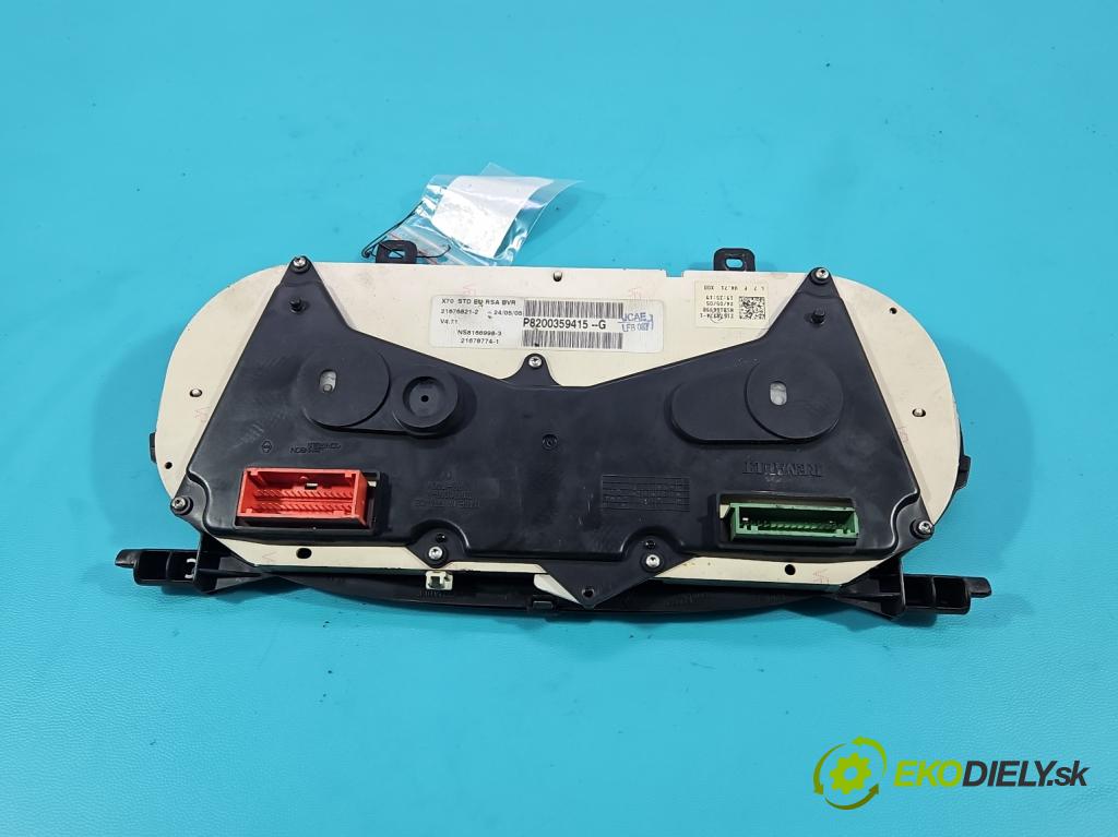 Renault Master II 1998-2010 2.5 dci 114 HP manual 84 kW 2463 cm3 5- prístrojovka/ budíky P8200359415-G (Prístrojová doska)