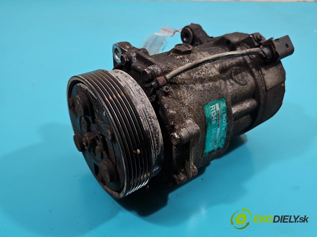 Vw Golf IV 1997-2003 1.9 tdi 90 HP manual 66 kW 1896 cm3 5- Kompresor: klimatizácie 1J0820803F (Kompresor klimatizácie)