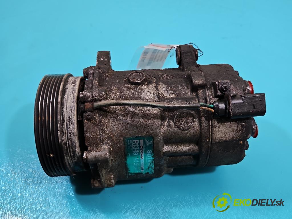 Vw Golf IV 1997-2003 1.9 tdi 90 HP manual 66 kW 1896 cm3 5- Kompresor: klimatizácie 1J0820803F (Kompresor klimatizácie)