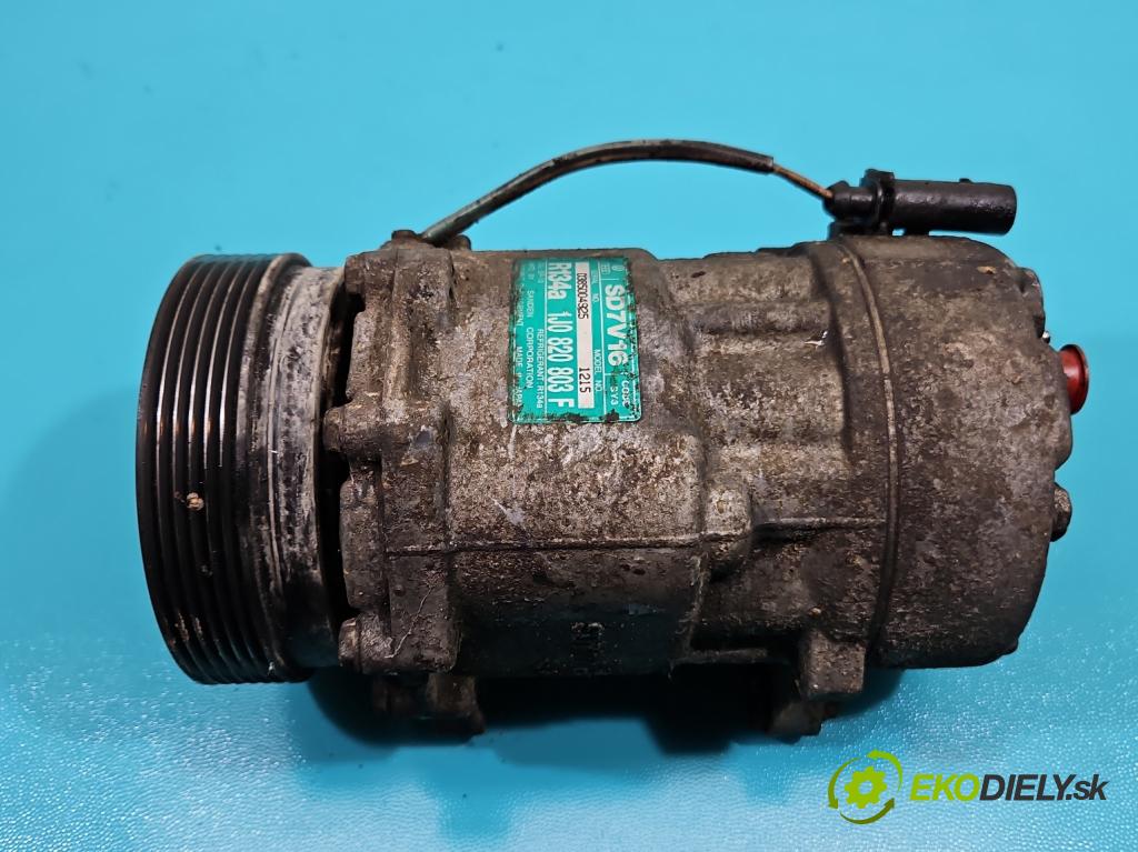 Vw Golf IV 1997-2003 1.9 tdi 90 HP manual 66 kW 1896 cm3 5- Kompresor: klimatizácie 1J0820803F (Kompresor klimatizácie)