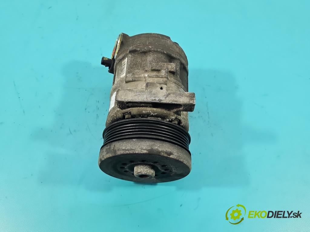 Fiat Punto Grande 1.2 8V 65 HP manual 48 kW 1242 cm3 5- Kompresor: klimatizácie 55194880 (Kompresor klimatizácie)