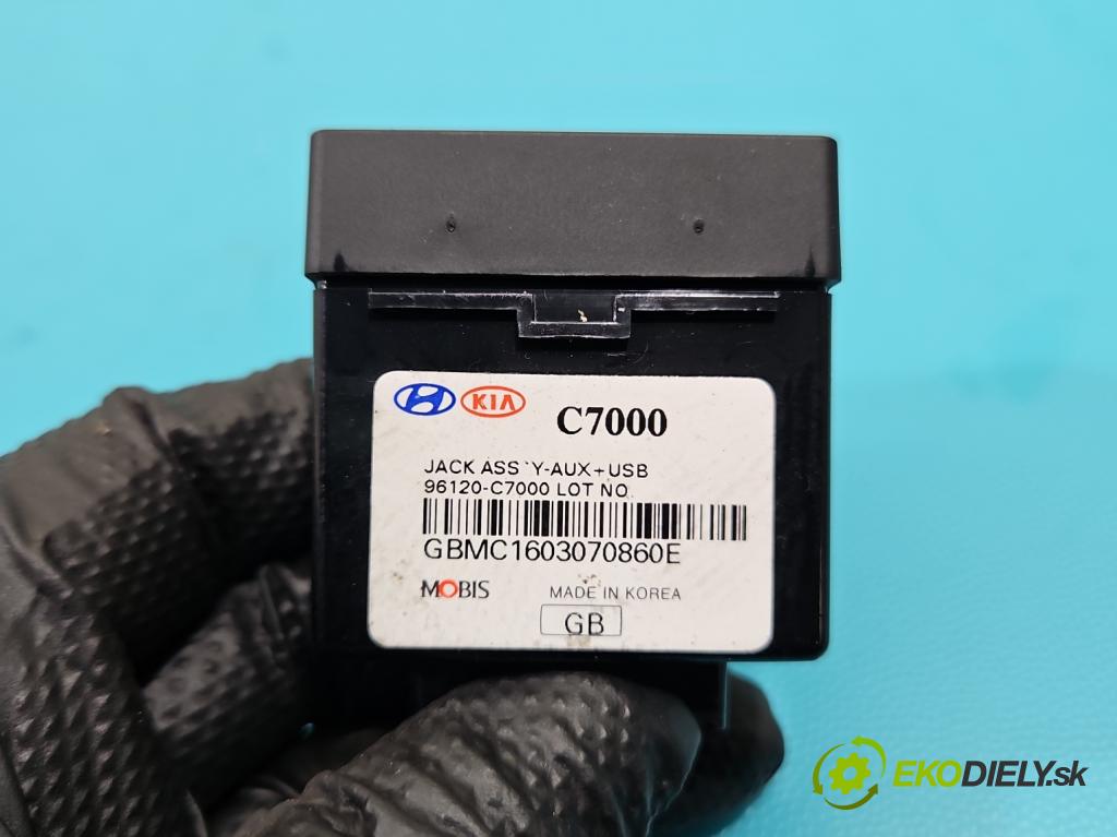 Hyundai i20 II 2014 -2020 1.2 16V 84KM manual 61,8 kW 1248 cm3 5- zásuvka USB 96120-C7000