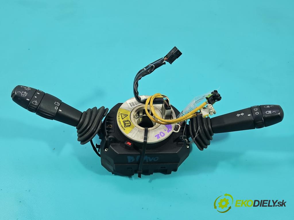 Fiat Bravo II 2007-2014 1.9 jtd 120 HP manual 88 kW 1910 cm3 5- prepínač komplex: 07354410080 (Prepínacie páčky pod volantom)