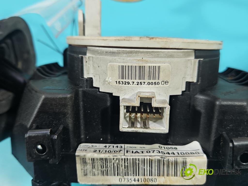 Fiat Bravo II 2007-2014 1.9 jtd 120 HP manual 88 kW 1910 cm3 5- prepínač komplex: 07354410080 (Prepínacie páčky pod volantom)