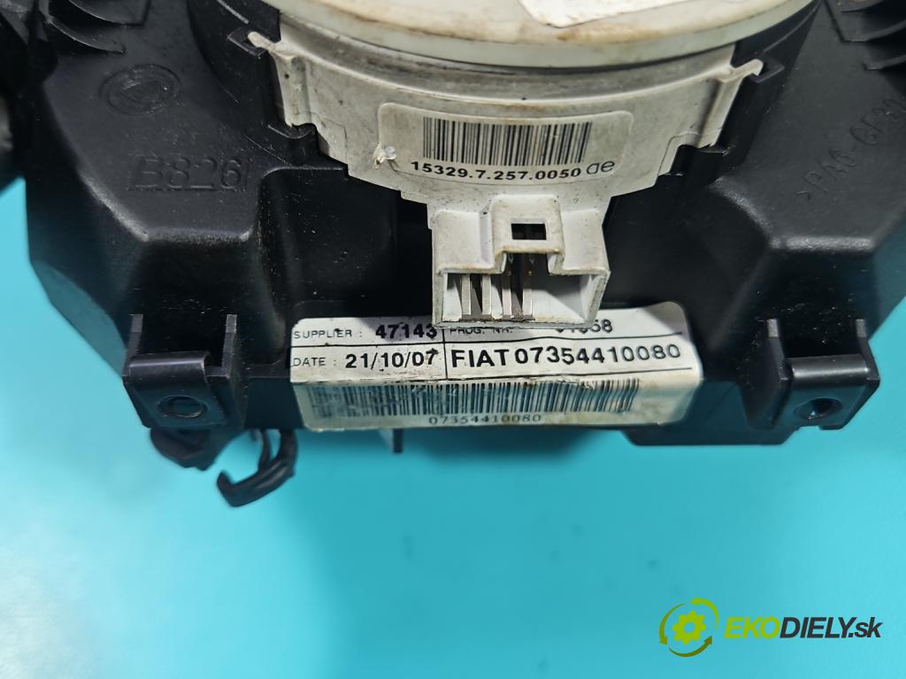 Fiat Bravo II 2007-2014 1.9 jtd 120 HP manual 88 kW 1910 cm3 5- prepínač komplex: 07354410080 (Prepínacie páčky pod volantom)