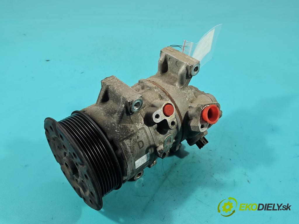 Toyota Avensis III T27 2009-2018 2.2 D-CAT 150 HP automatic 110 kW 2231 cm3 5- Kompresor: klimatizácie 447260-1258 (Kompresor klimatizácie)