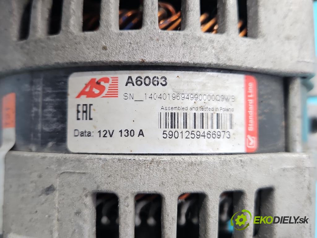 Toyota Avensis III T27 2009-2018 2.2 D-CAT 150 HP automatic 110 kW 2231 cm3 5- Alternator  (Alternátor)