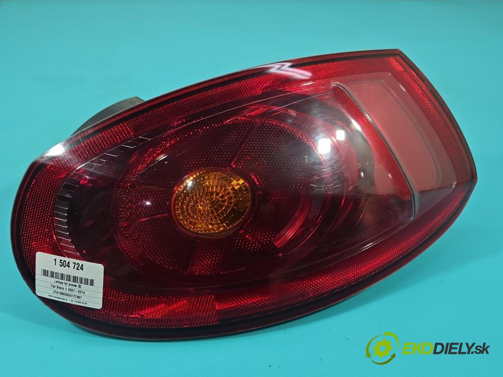 Fiat Bravo II 2007-2014 1.9 jtd 120 hp manual 88 kW 1910 cm3 5- světlo zadní pravé  (Klika dveří ostatní)