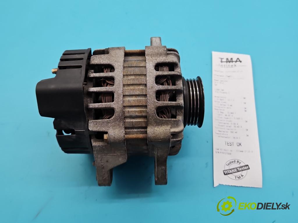 Kia Picanto I 2003-2011 1.1 65 HP manual 48 kW 1086 cm3 5- Alternator 37300-02551 (Alternátor)