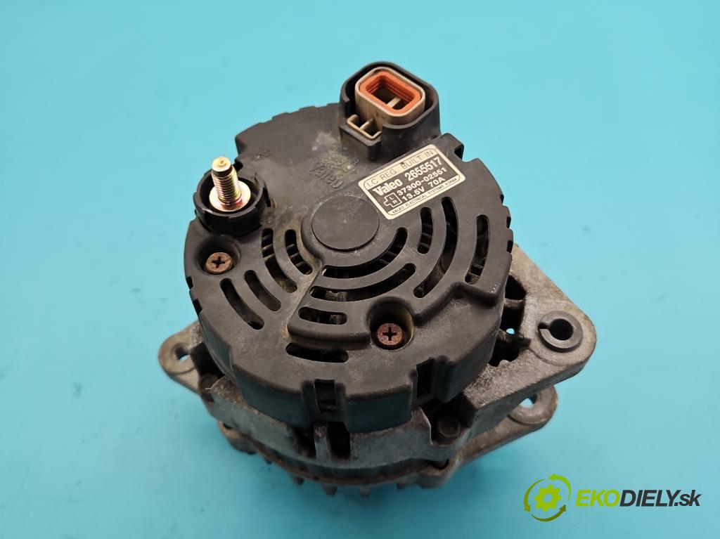 Kia Picanto I 2003-2011 1.1 65 HP manual 48 kW 1086 cm3 5- Alternator 37300-02551 (Alternátor)