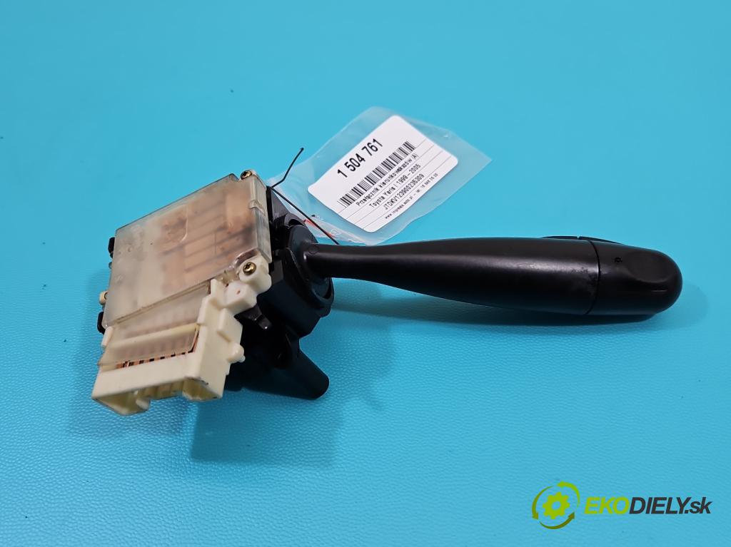 Toyota Yaris I 1999-2005 1.0 vvti 68 HP manual 50 kW 998 cm3 5- prepínač smeroviek 1736481 (Prepínacie páčky pod volantom)