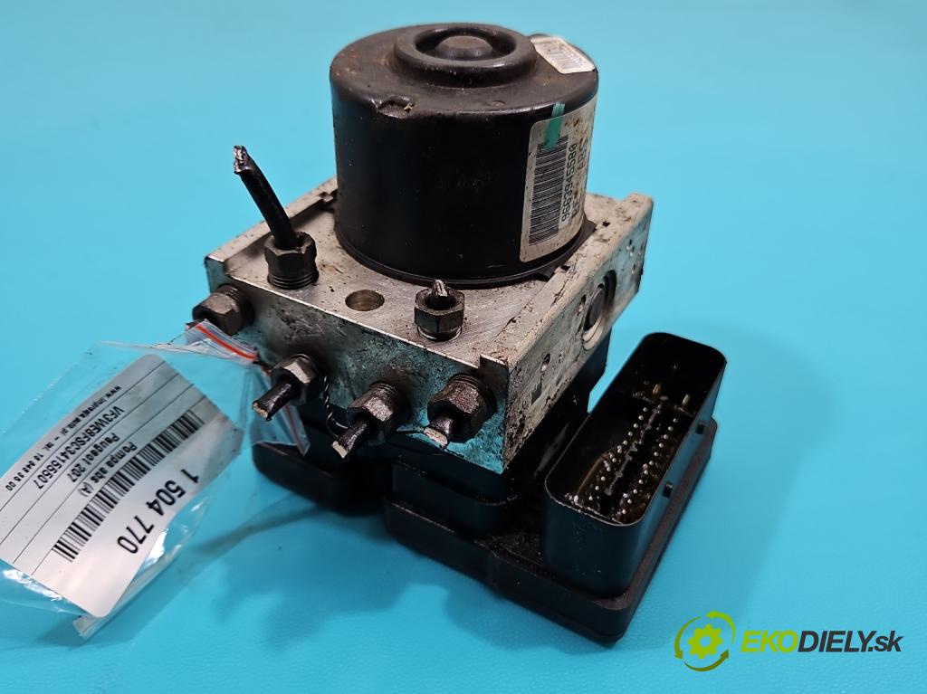 Peugeot 207 1.4 16V 95 HP manual 70 kW 1397 cm3 5- čerpadlo abs 9663945580 (Pumpa ABS)