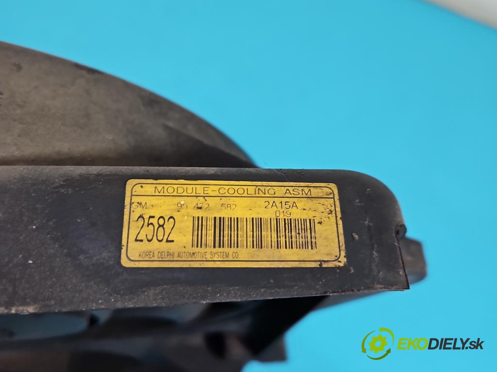 Chevrolet Captiva 2.2 VCDI 184 hp automatic 135 kW 2231 cm3 5- ventilátor chladič F00S3D2021